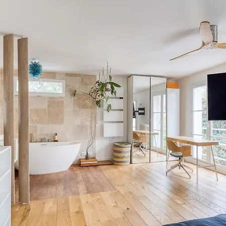 Apartmán Parisian Loft & Secret Garden Paříž